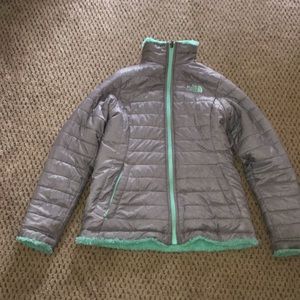 Grey Reversible Northface